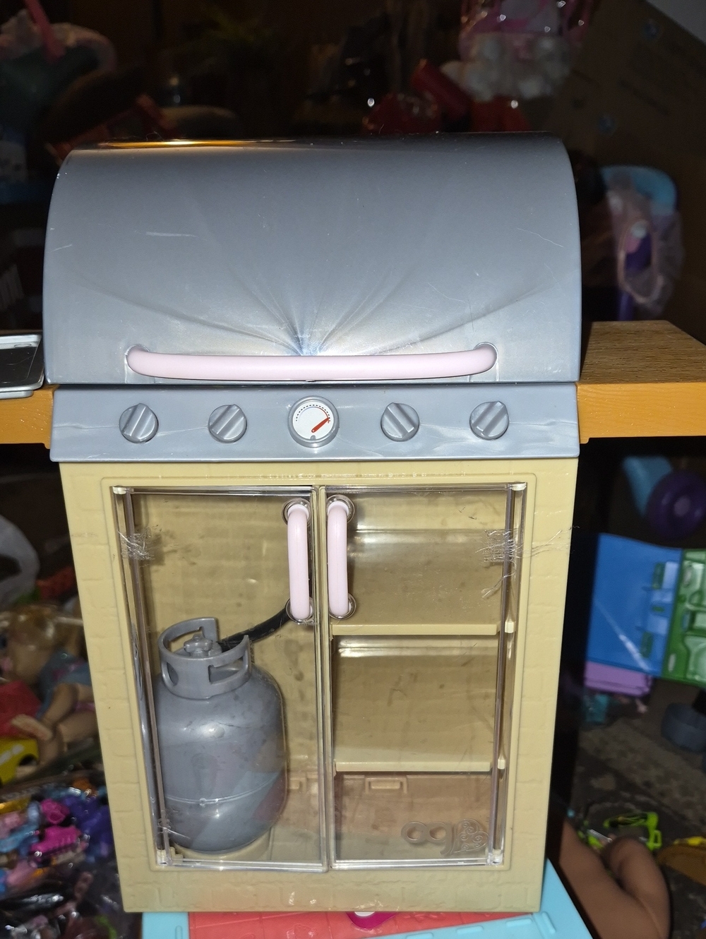 Backyard BBQ Grill Playset for 18-inch dolls - Picture 3 of 5